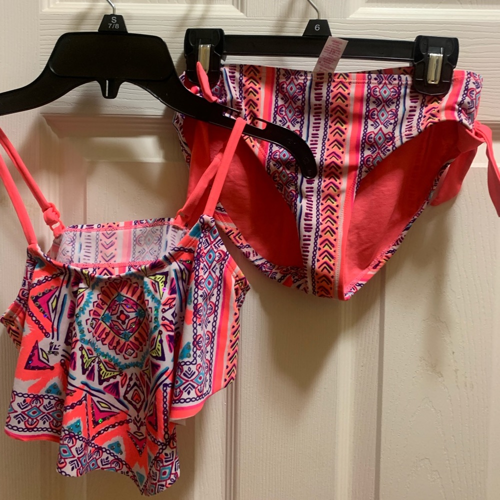 Justice like new bikini. Excellent condition